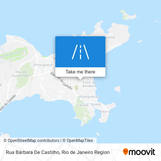 Rua Bárbara De Castilho map