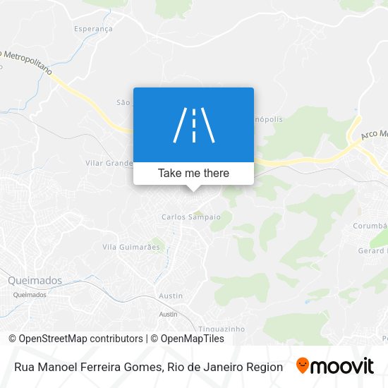 Rua Manoel Ferreira Gomes map