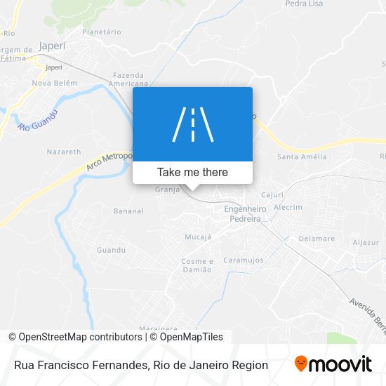 Rua Francisco Fernandes map