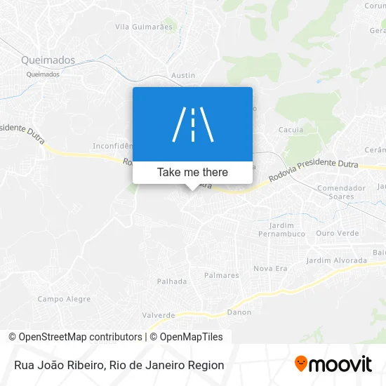 Rua João Ribeiro map