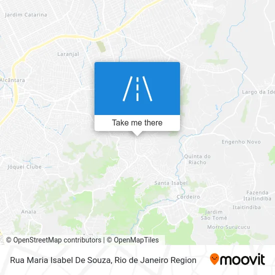 Rua Maria Isabel De Souza map