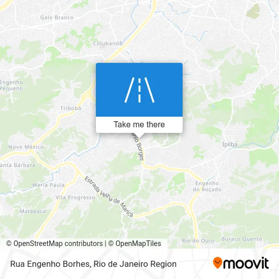 Rua Engenho Borhes map