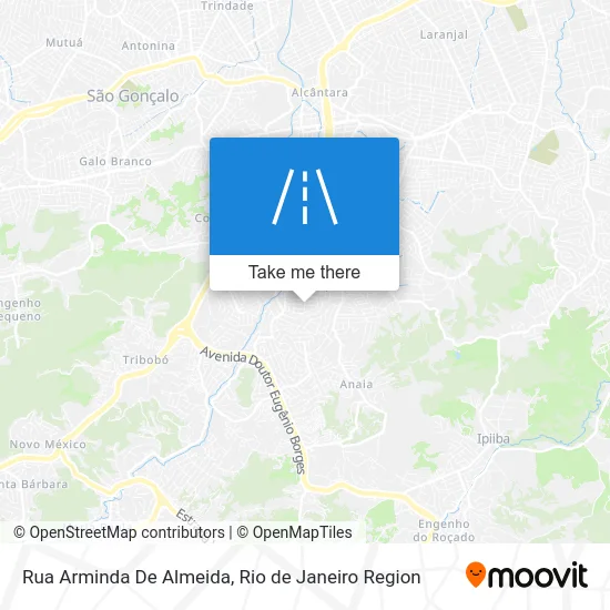 Rua Arminda De Almeida map