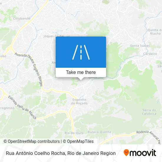 Rua Antônio Coelho Rocha map