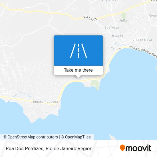 Rua Dos Perdizes map