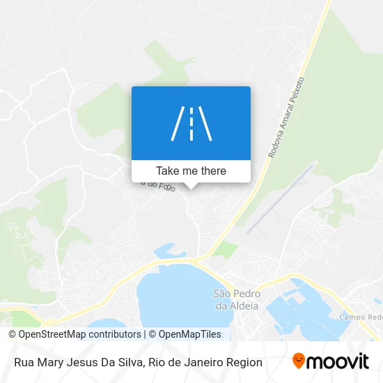 Rua Mary Jesus Da Silva map