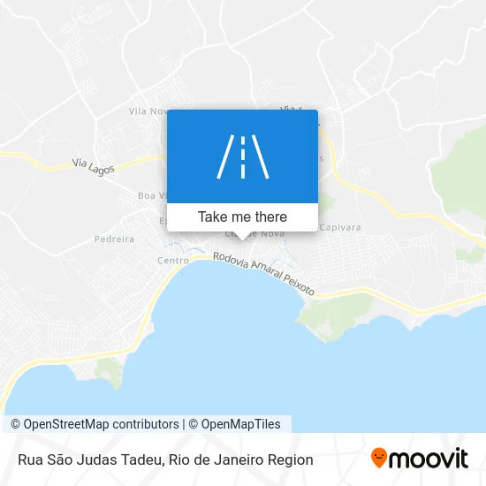 Rua São Judas Tadeu map
