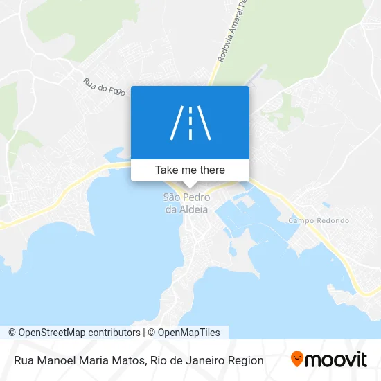 Rua Manoel Maria Matos map