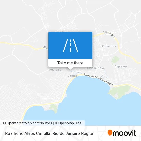 Rua Irene Alves Canella map