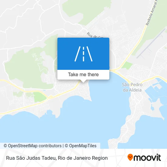 Rua São Judas Tadeu map