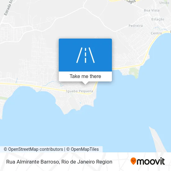 Rua Almirante Barroso map