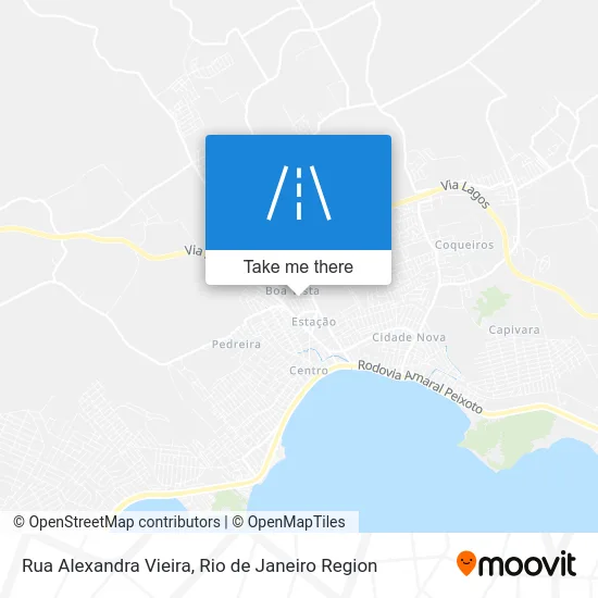 Rua Alexandra Vieira map