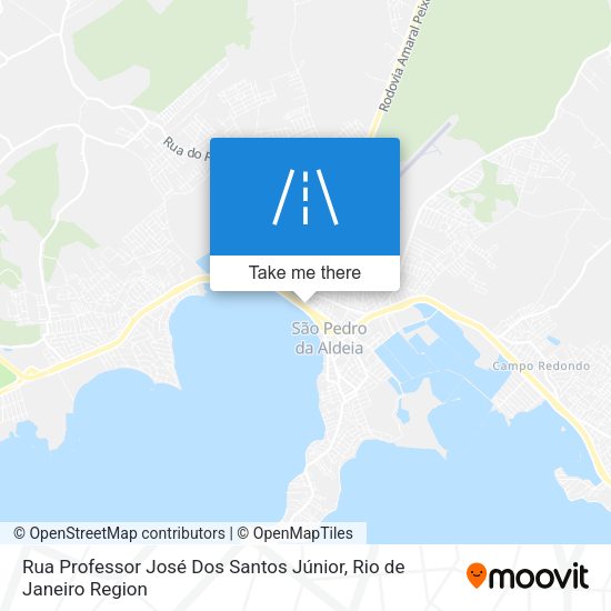Rua Professor José Dos Santos Júnior map