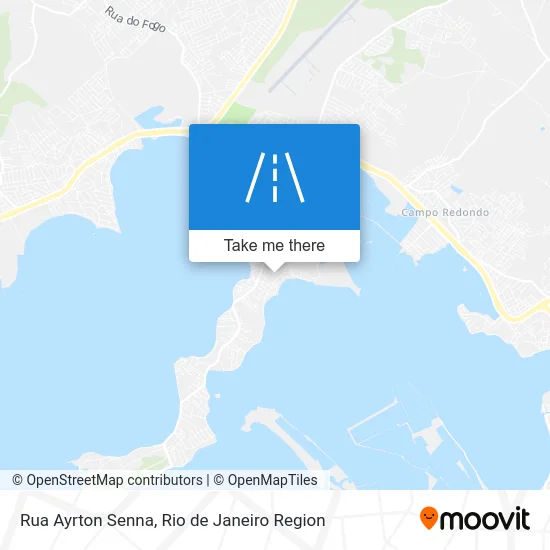 Rua Ayrton Senna map