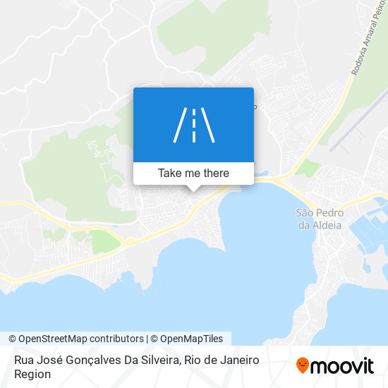 Rua José Gonçalves Da Silveira map