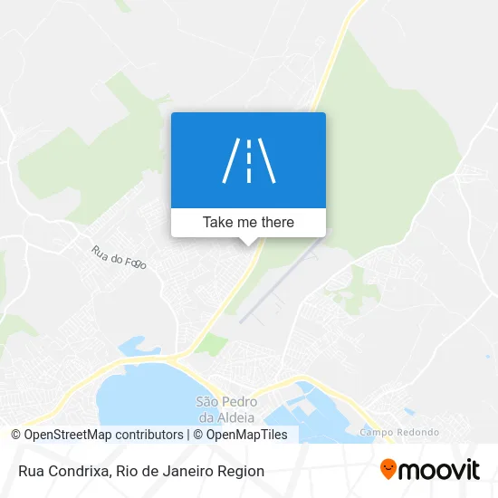 Rua Condrixa map