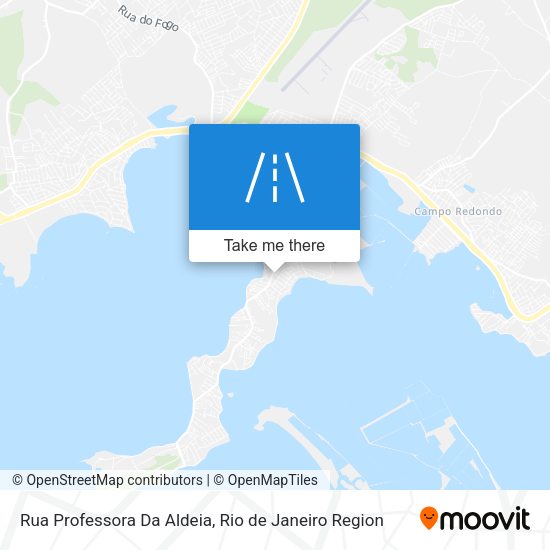 Rua Professora Da Aldeia map