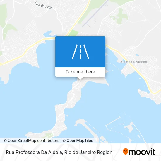 Rua Professora Da Aldeia map