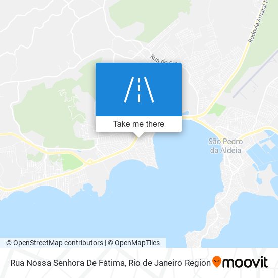 Rua Nossa Senhora De Fátima map