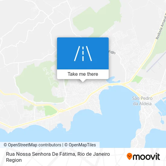 Rua Nossa Senhora De Fátima map