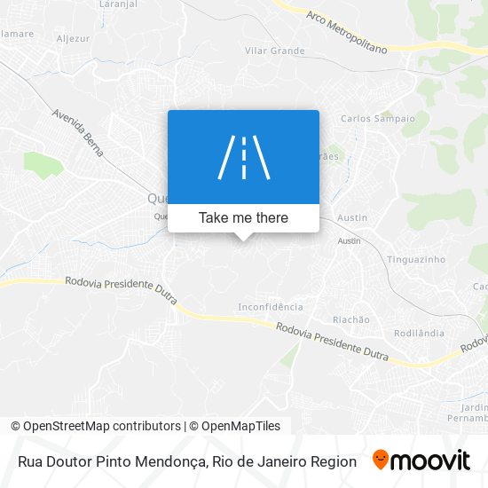 Rua Doutor Pinto Mendonça map