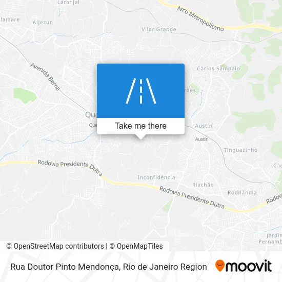 Rua Doutor Pinto Mendonça map