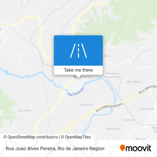 Rua Joao Alves Pereira map