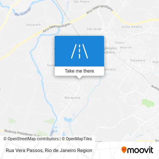 Rua Vera Passos map