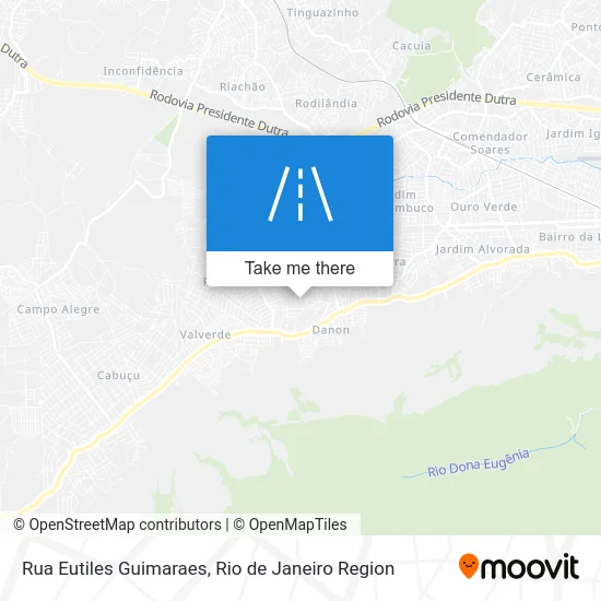 Rua Eutiles Guimaraes map