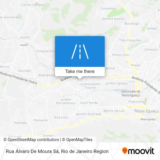 Rua Álvaro De Moura Sá map