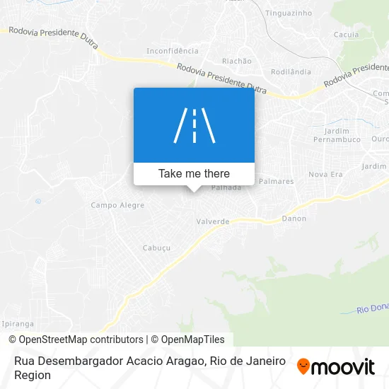 Rua Desembargador Acacio Aragao map