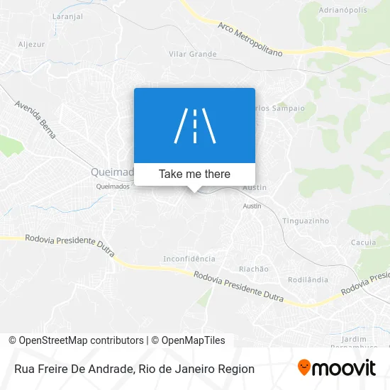 Rua Freire De Andrade map