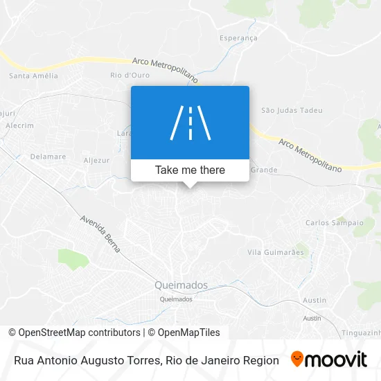 Rua Antonio Augusto Torres map