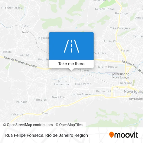 Rua Felipe Fonseca map