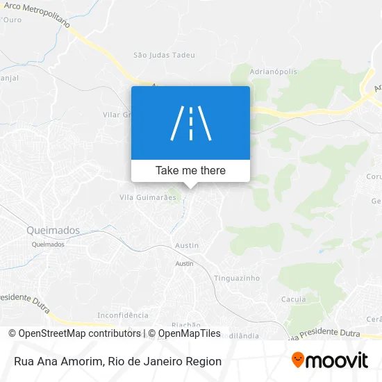 Rua Ana Amorim map