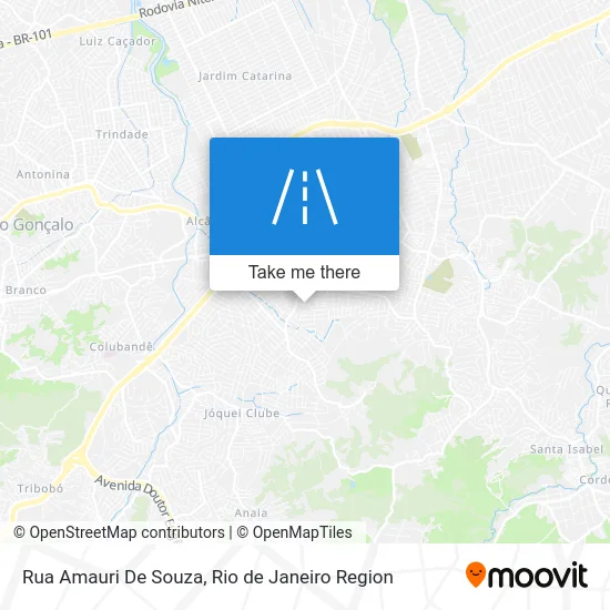 Rua Amauri De Souza map