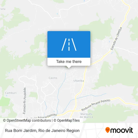 Rua Bom Jardim map