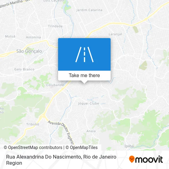 Rua Alexandrina Do Nascimento map