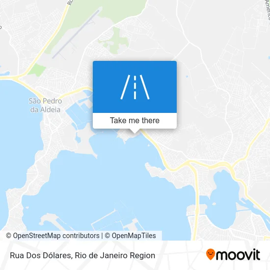 Rua Dos Dólares map