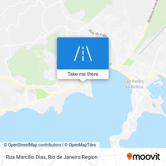 Rua Marcilio Dias map