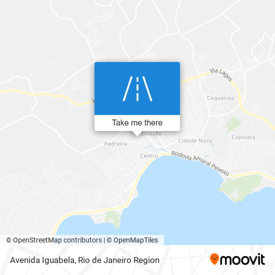 Mapa Avenida Iguabela