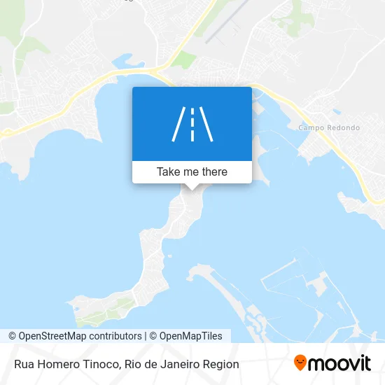Rua Homero Tinoco map
