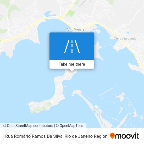 Rua Romário Ramos Da Silva map