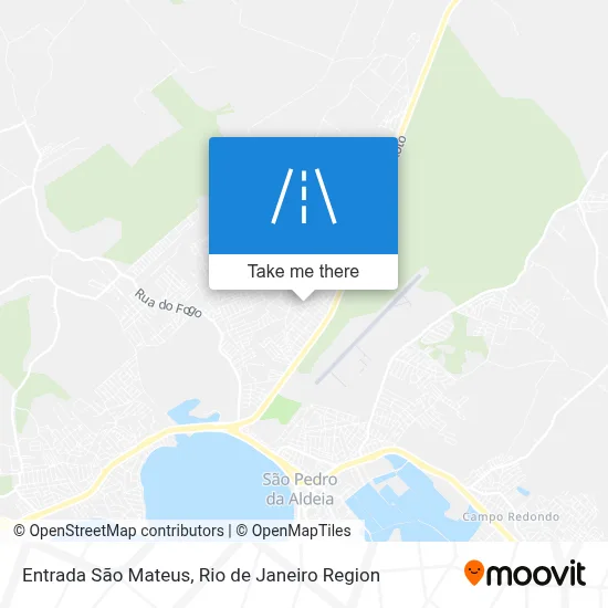 Entrada São Mateus map