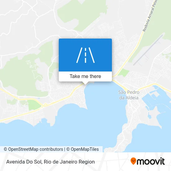 Avenida Do Sol map