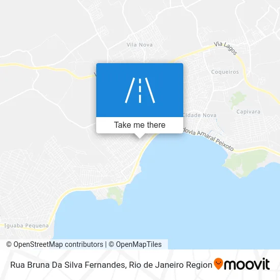 Rua Bruna Da Silva Fernandes map
