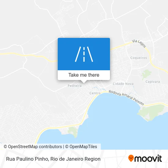 Rua Paulino Pinho map