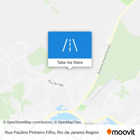 Rua Paulino Pinheiro Filho map