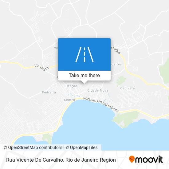 Rua Vicente De Carvalho map