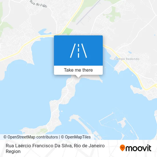 Rua Laércio Francisco Da Silva map